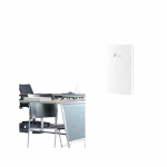 Точка доступу TP-LINK EAP615 WALL AX1800,  1xGE, 3xGE out, PoE