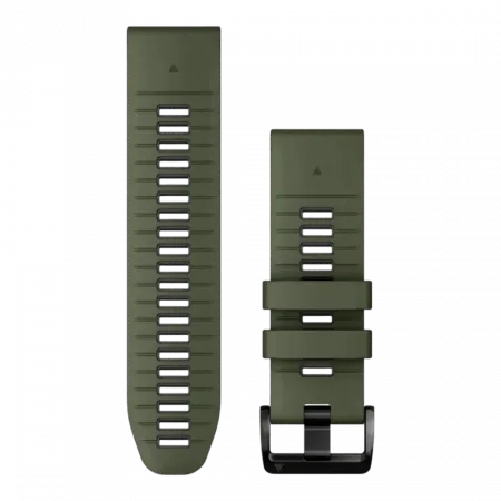 Ремінець QuickFit 26 мм, Moss/Graphite хакі силіконовий