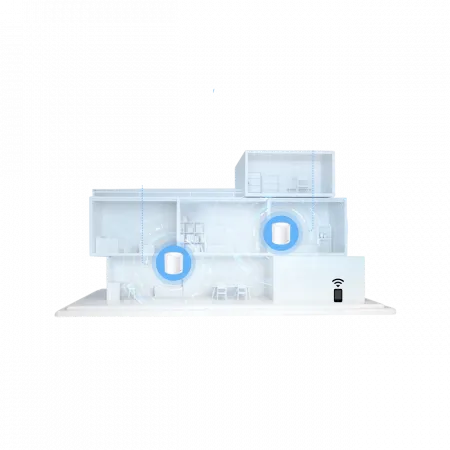Система WiFi-Mesh TP-LINK Deco X10 AX1500, 1xGE LAN, 1xGE WAN, 3мод