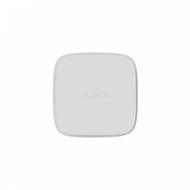 Датчик диму, температури та чадного газу Ajax FireProtect 2 RB Heat Smoke CO Jeweler, змінна батарея, бездротовий, білий