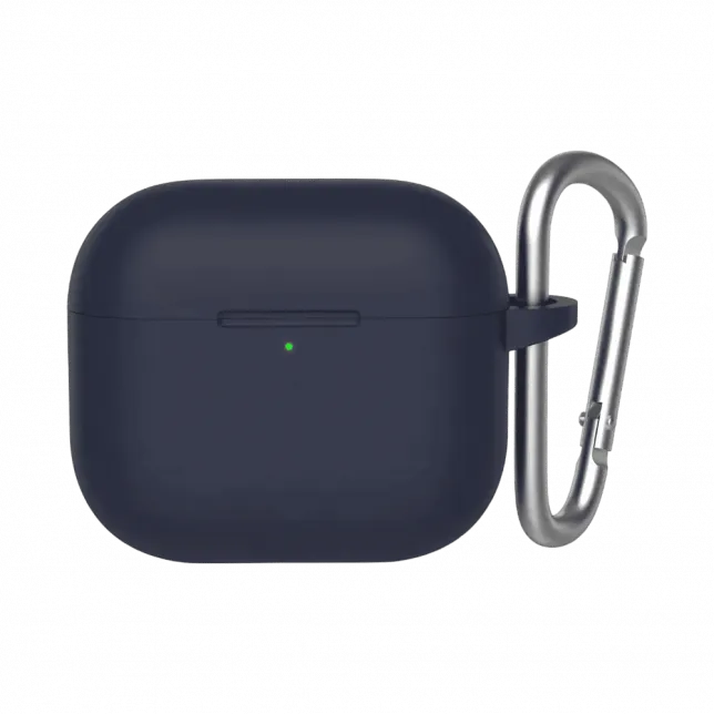 Чохол Blueo Liquid Silicone Case+Carbine для AirPods 4 Deep Blue