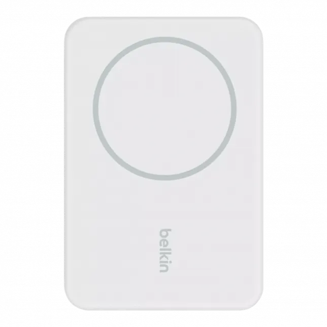 Магнітний повербанк Belkin MagSafe Wireless with Stand 5000mAh White