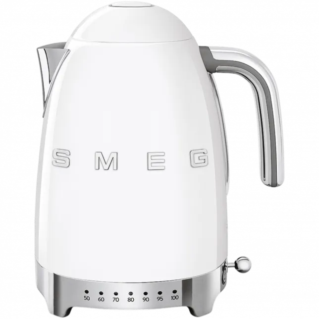 Чайник електричний з регулятором температури Smeg (White)