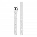 Ремінець QuickFit 26 мм, White білий силіконовий (комплект з трьох частин)