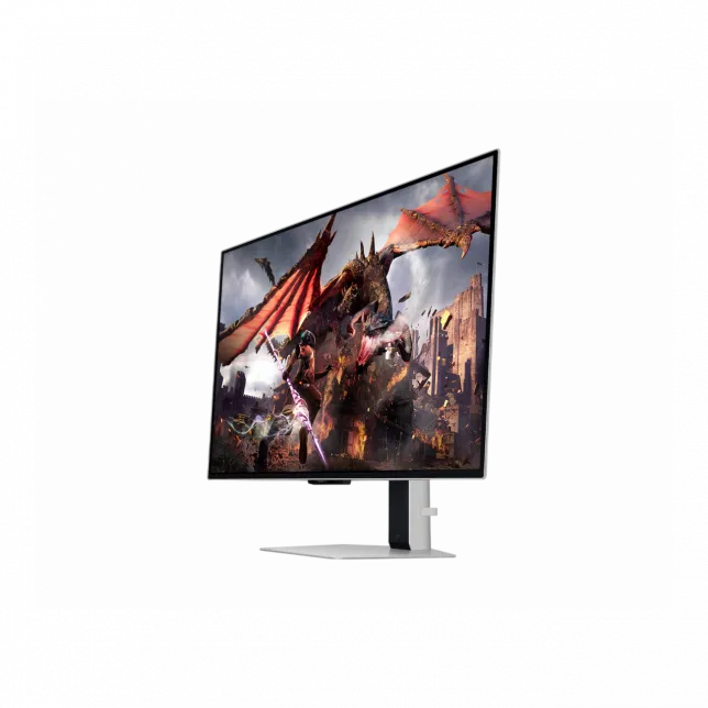 Монітор Samsung 32" Odyssey G80SD HDMI, DP, USB, Bluetooth, OLED, 3840x2160, 240Hz, 0.3ms, G-Sync Compatible