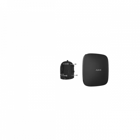 Інтелектуальна охоронна централь Ajax Hub 2 Plus, gsm, ethernet, wi-fi, jeweller, бездротова, чорний