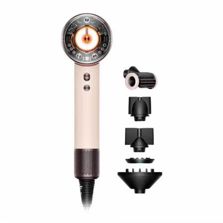 Фен для волосся Dyson Supersonic HD16 Nural Straight+Wavy (Ceramic Pink/Rose Gold)