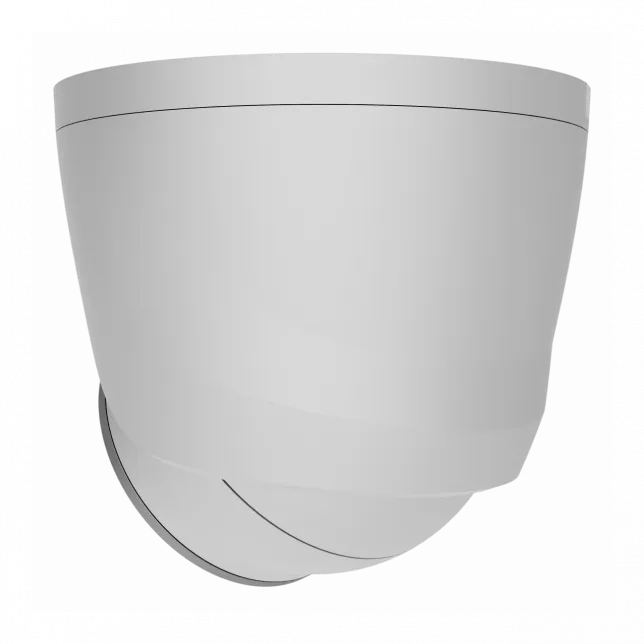 IP-камера дротова Ajax TurretCam HLVF 5 MP White, 2.8–12 мм, PoE, True WDR, IP67, ІЧ 60 м, LED 40 м, аудіо, кут огляду 31° до 111°, вулична, біла, 126281.197.WH1