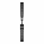 Ремінець QuickFit 22 мм, Vented титановий браслет з Carbon Grey DLC покриттям