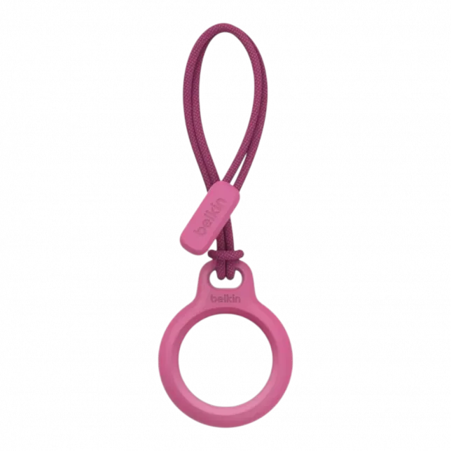 Брелок зі шнурком Belkin для AirTag Secure Holder with Strap Pink