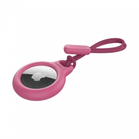 Брелок зі шнурком Belkin для AirTag Secure Holder with Strap Pink