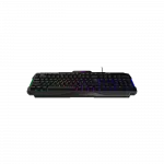 Клавіатура мембранна MSI FORGE GK100 104key, USB-A, EN/UKR/RU, ColorLED, чорний