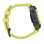 Смарт-годинник Garmin Instinct E 45 мм Electric Lime жовтий з Electric Lime жовтим силіконовим ремінцем