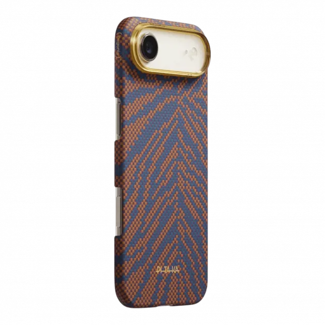 Чохол Pitaka Edge Ultra-Slim Breath of Veins для iPhone Air Burning Orange