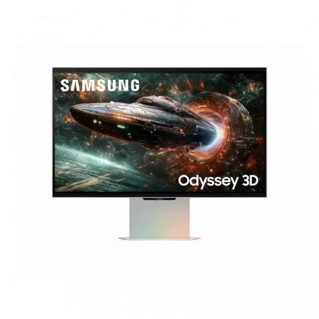 Монітор Samsung 27" Odyssey 3D G90XF HDMI, DP, USB, MM, IPS, 3840x2160, 165Hz, 1ms