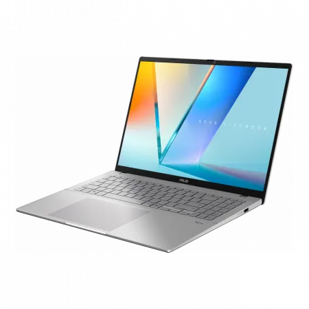 Ноутбук ASUS Vivobook S16 M3607GA-SH010 16" FHD OLED, AMD AI 7 445, 16GB, F512GB, UMA, NoOS, Сріблястий