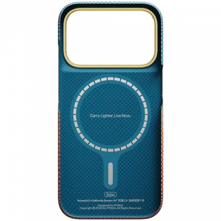 Чохол Pitaka Edge Ultra-Slim California Dream-01 для iPhone 18 Pro Max/17 Pro Max