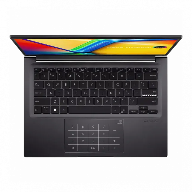 Ноутбук ASUS Vivobook 14 M1405NAQ-LY030 14" WUXGA IPS, AMD R5-150, 16GB, F512GB, UMA, NoOS, Чорний
