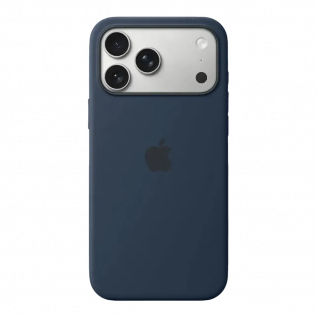 Чохол Apple Silicone Case with Magsafe для iPhone 17 Pro (Midnight)
