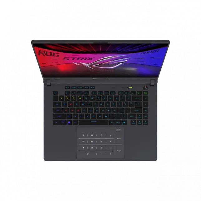 Ноутбук ASUS ROG Strix G16 G615LW-S5204 16" WQXGA IPS, Intel Ultra 9 275HX, 32GB, F1TB, NVD5080-16, noOS, Сірий