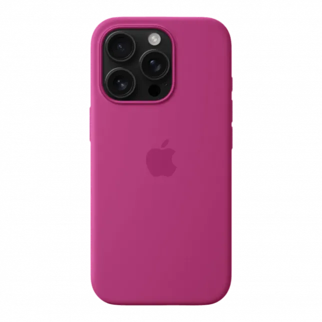 Чохол Apple Silicone Case with Magsafe для iPhone 16 Pro Max (Fuchsia)