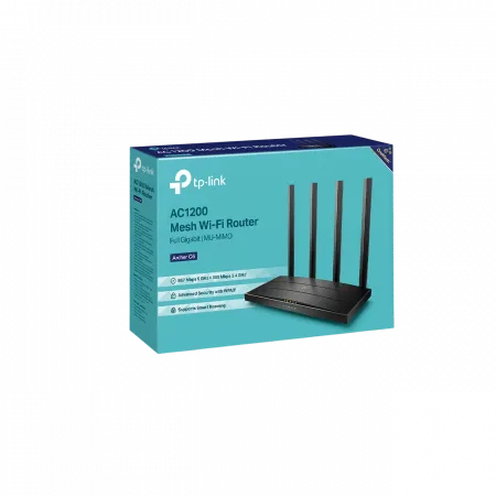 Маршрутизатор TP-LINK ARCHER C6 AC1200, 4xGE LAN, 1xGE WAN,  MESH