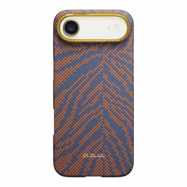 Чохол Pitaka Edge Ultra-Slim Breath of Veins для iPhone Air Burning Orange