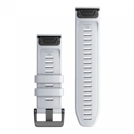 Ремінець QuickFit 26 мм, Whitestone білий силіконовий