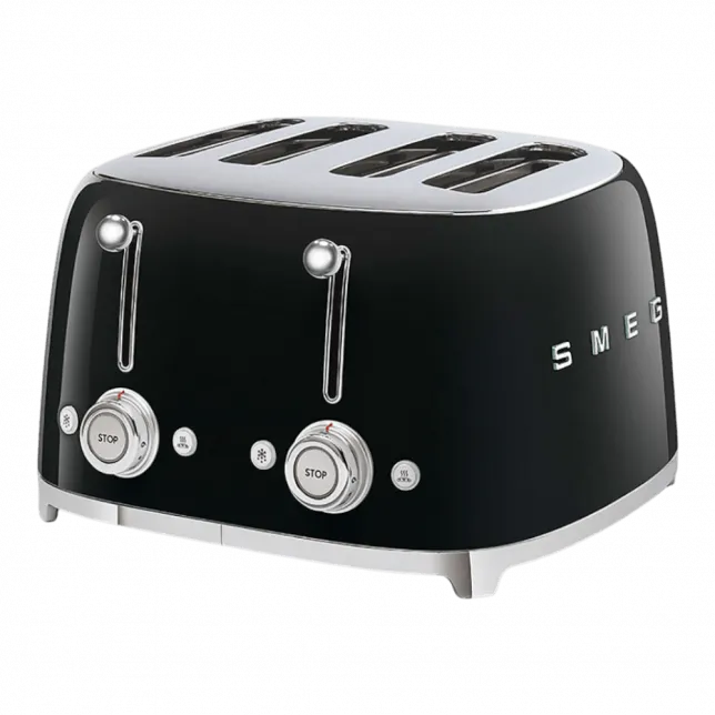 Тостер Smeg на 4 скибочки (Black)