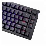 Клавіатура механічна HyperX Alloy Rise 75key, Red, USB-A, EN/UA, RGB, чорний