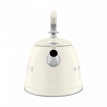 Чайник зі свистком Smeg (Cream)
