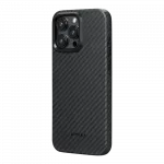 Чохол Pitaka MagEZ Case Pro 4 Twill 1500D for iPhone 15 Pro Black/Grey