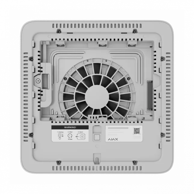 Мережевий відеореєстратор Ajax NVR HDC 16 white, HDMI, 12V, 16 каналів, білий, 140352.122.WH1