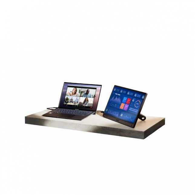 Монітор портативний Asus 15.6" ZenScreen MB166CR USB-C, IPS, Case