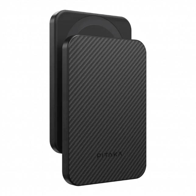 Магнітний повербанк Pitaka Aramid Qi2 5000mAh Twill Black/Grey