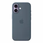 Чохол Apple Silicone Case with Magsafe для iPhone 17 (Anchor Blue)