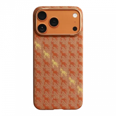 Чохол Pitaka Ultra-Slim Happiness Rides PitaTap для iPhone 17 Pro Max Amber
