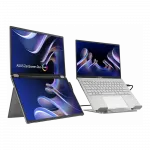 Монітор портативний Asus 2x14" ZenScreen DUO MQ149CD mHDMI, 2xUSB-C, OLED, 1920x1200, 16:10, DCI-P3 100%, HDR400, Cover