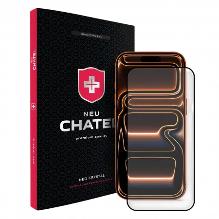 Захисне скло NEU Chatel Corning Gorilla Glass with Mesh для iPhone 17 Pro