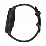 Смарт-годинник Garmin Venu 3 Slate stainless steel bezel з чорним корпусом та силіконовим ремінцем