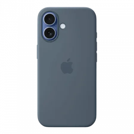 Чохол Apple Silicone Case with Magsafe для iPhone 17 (Anchor Blue)