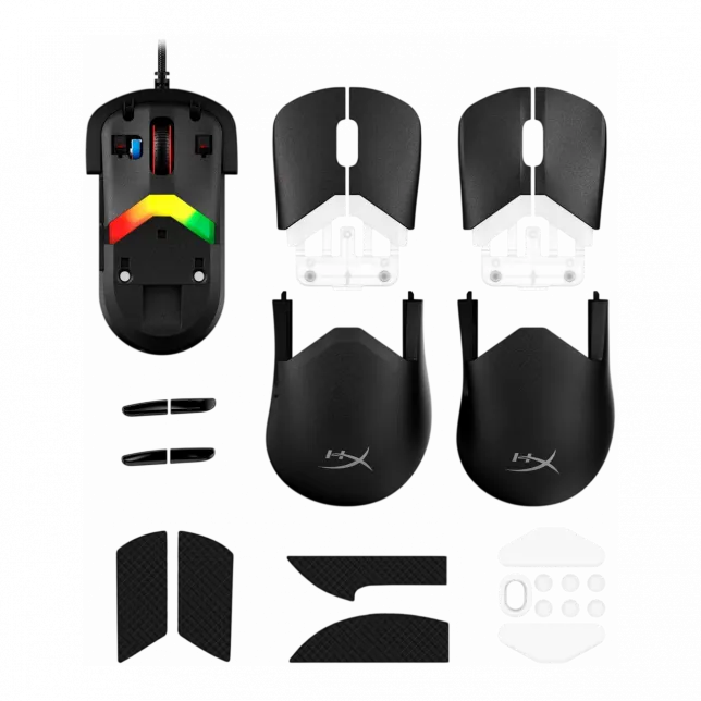 Миша HyperX Pulsefire SAGA, RGB, USB-A, чорний