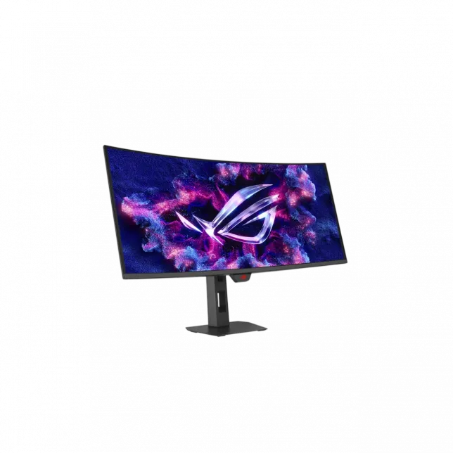 Монітор Asus 34" ROG Strix XG34WCDG 2xHDMI, DP, USB-C, 3xUSB, Audio, QD-OLED, 3440x1440, 21:9, 175Hz, 0.03ms, DCI-P3 99.3%, CURVED, G-SYNC, FreeSync, HAS, HDR400