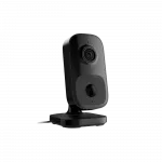 Камера відеоспостереження Ajax IndoorCam, внутрішня, 4мп, 110° вертикальний 60° горизонтальний, іч 8м, штучний інтелект, wi-fi, чорна
