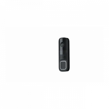 Відеодзвінок Ajax Doorbell, універсальне встановлення, 4 мп, 155° вертикальний 90° горизонтальний, іч 6м, дальнісь виявлення руху 4м, штучний інтелект, wi-fi, чорний