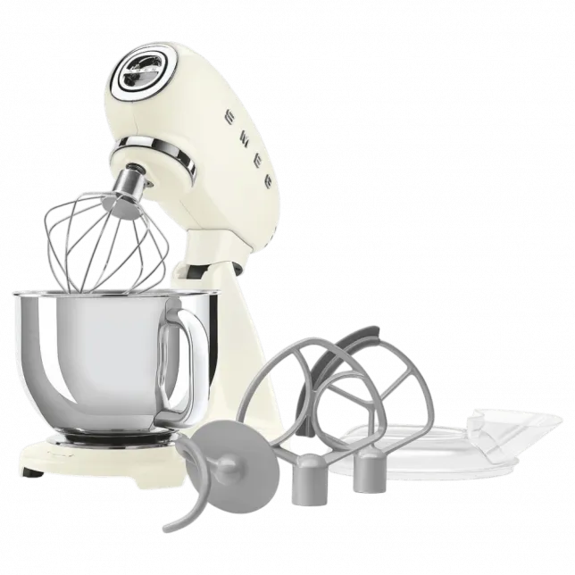 Планетарний міксер Smeg 1000 Вт (Cream)