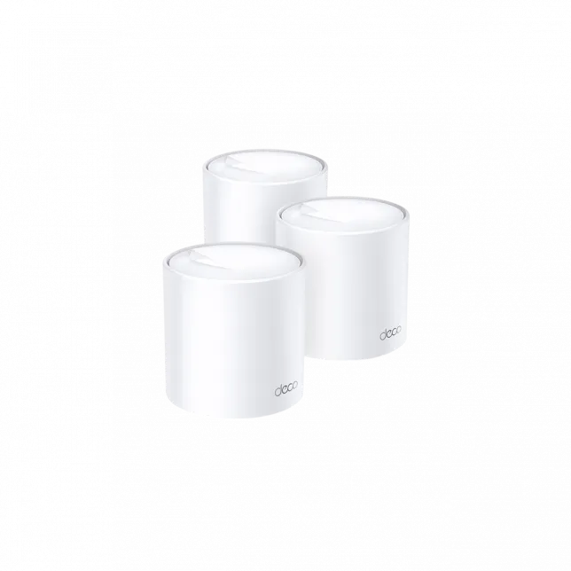 Система WiFi-Mesh TP-LINK Deco X60 AX5400, 1xGE LAN, 1xGE WAN, 3 мод