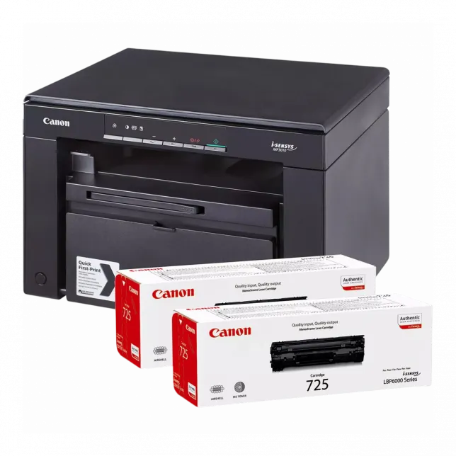 БФП А4 ч/б Canon i-SENSYS MF3010 (бандл з 2-ма картриджами)