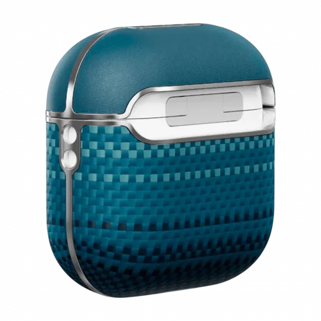 Магнітний чохол Pitaka Aramid Fiber Magnetic Case Moonrise для Airpods 4th Gen