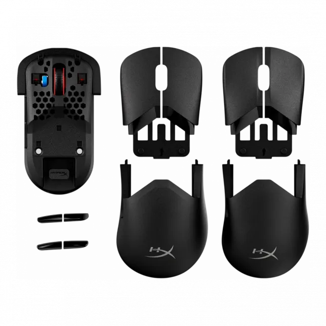 Миша HyperX Pulsefire SAGA PRO, RGB, USB-A/WL/BT, чорний